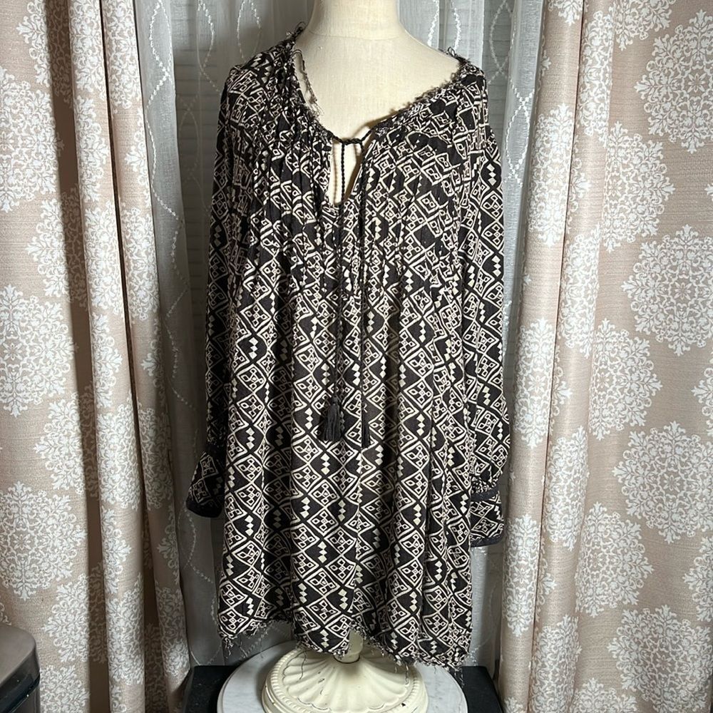 Free People Marlow Pintuck Dress - Size Medium